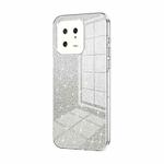 For Xiaomi 13 Gradient Glitter Powder Electroplated Phone Case(Transparent)