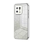 For Xiaomi 13 Gradient Glitter Powder Electroplated Phone Case(Silver)