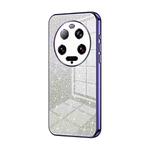 For Xiaomi 13 Ultra Gradient Glitter Powder Electroplated Phone Case(Purple)