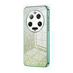 For Xiaomi 13 Ultra Gradient Glitter Powder Electroplated Phone Case(Green)