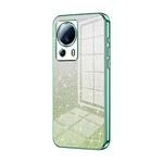 For Xiaomi Civi 2 / 13 Lite Gradient Glitter Powder Electroplated Phone Case(Green)