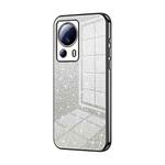 For Xiaomi Civi 2 / 13 Lite Gradient Glitter Powder Electroplated Phone Case(Black)
