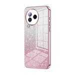 For Xiaomi Civi 3 Gradient Glitter Powder Electroplated Phone Case(Pink)