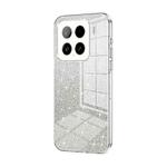 For Xiaomi 15 Gradient Glitter Powder Electroplated Phone Case(Transparent)