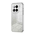 For Xiaomi 15 Gradient Glitter Powder Electroplated Phone Case(Silver)