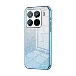 For Xiaomi 15 Pro Gradient Glitter Powder Electroplated Phone Case(Blue)