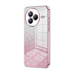 For Xiaomi Civi 5 Pro Gradient Glitter Powder Electroplated Phone Case(Pink)