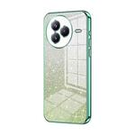 For Xiaomi Civi 5 Pro Gradient Glitter Powder Electroplated Phone Case(Green)