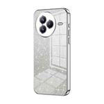 For Xiaomi Civi 5 Pro Gradient Glitter Powder Electroplated Phone Case(Silver)