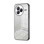 For Xiaomi Civi 5 Pro Gradient Glitter Powder Electroplated Phone Case(Black)