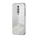 For Xiaomi Redmi K20 / K20 Pro Gradient Glitter Powder Electroplated Phone Case(Silver)