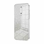 For Xiaomi Redmi K30 / K30 5G Gradient Glitter Powder Electroplated Phone Case(Transparent)