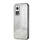 For Xiaomi Redmi K30S / Mi 10T Pro 5G Gradient Glitter Powder Electroplated Phone Case(Black)