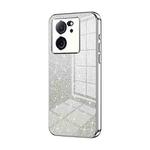 For Xiaomi Redmi K60 Ultra / Xiaomi 13T Gradient Glitter Powder Electroplated Phone Case(Silver)