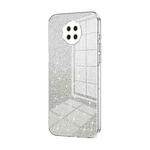 For Xiaomi Redmi Note 9 5G / Note 9T Gradient Glitter Powder Electroplated Phone Case(Transparent)