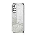 For Xiaomi Redmi Note 11 Pro 4G/5G Global Gradient Glitter Powder Electroplated Phone Case(Silver)