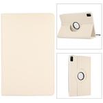 For Lenovo Tab M11 / Xiaoxin Pad 11 2024 360 Degree Rotation Litchi Texture Leather Tablet Case(White)