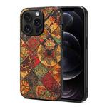 For iPhone 12 Pro Max Four Seasons Flower Language Series TPU Phone Case(Autumn Yellow)
