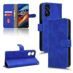 For TCL 50 SE Skin Feel Magnetic Flip Leather Phone Case(Blue)