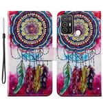 For ZTE Blade A52 Painted Pattern Horizontal Flip Leather Phone Case(Dreamcatcher)