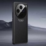 For vivo X100 Pro GKK Precision Hole Ultra-thin Full Coverage Leather Phone Case(Black)