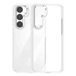 For Samsung Galaxy S25+ 5G Anti-fingerprint Highly Transparent PC Phone Case(White)