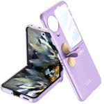 For OPPO Find N3 Flip GKK Integrated Ultrathin with Rotating Cortical Belt Phone Case(Purple)