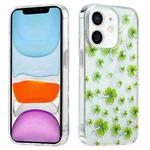 For iPhone 11 Electroplated Symphony Phone Case(Four-leaf-clover)