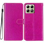 For Xiaomi 15T Pro 5G Glitter Powder Flip Leather Phone Case(Rose Red)