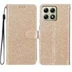 For Xiaomi 15T Pro 5G Glitter Powder Flip Leather Phone Case(Gold)
