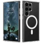 For Samsung Galaxy S25 Ultra 5G MagSafe Magnetic Acrylic TPU Phone Case(Transparent)