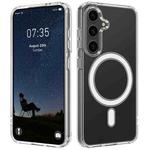 For Samsung Galaxy S25+ 5G MagSafe Magnetic Acrylic TPU Phone Case(Transparent)