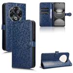 For Tecno Spark 30 4G Honeycomb Dot Texture Leather Phone Case(Blue)