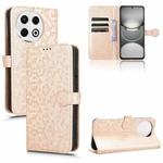 For Tecno Spark 30 Pro 4G Honeycomb Dot Texture Leather Phone Case(Gold)