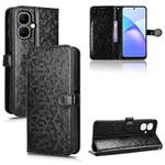 For Tecno Pop 10 / Infinix Smart 10 4G Honeycomb Dot Texture Leather Phone Case(Black)