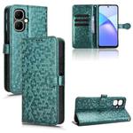 For Tecno Pop 10 / Infinix Smart 10 4G Honeycomb Dot Texture Leather Phone Case(Green)