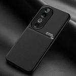 For vivo S19 Classic Tilt Strip Grain Magnetic Shockproof PC + TPU Phone Case(Black)