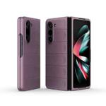 For Samsung Galaxy Z Fold5 5G Magic Shield Fold PC Shockproof Phone Case(Purple)