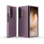 For Samsung Galaxy Z Fold7 5G Magic Shield Fold PC Shockproof Phone Case(Purple)