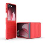 For Samsung Galaxy Z Flip7 5G Magic Shield Fold PC Shockproof Phone Case(Red)