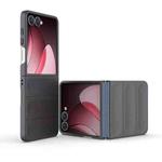 For Samsung Galaxy Z Flip7 5G Magic Shield Fold PC Shockproof Phone Case(Dark Grey)