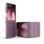 For Samsung Galaxy Z Flip7 5G Magic Shield Fold PC Shockproof Phone Case(Purple)