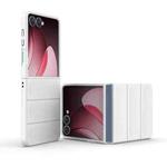 For Samsung Galaxy Z Flip7 5G Magic Shield Fold PC Shockproof Phone Case(White)