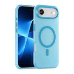 For iPhone 17 Air MagSafe Frosted Translucent TPU + PC Full Coverage Phone Case(Blue)