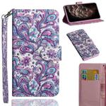 For iPhone 11 Pro Max 3D Painting Pattern Horizontal Flip TPU + PU Leather Case with Holder & Card Slots & Wallet & Lanyard(Spiral Pattern)