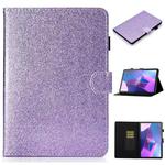 For Lenovo Tab P11 Gen2 /Xiaoxin Pad Plus 2023 Varnish Glitter Powder Smart Leather Tablet Case(Purple)