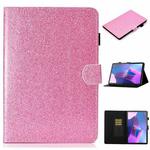 For Lenovo Tab P11 Gen2 /Xiaoxin Pad Plus 2023 Varnish Glitter Powder Smart Leather Tablet Case(Pink)