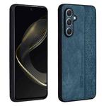 For Samsung Galaxy A35 5G AZNS 3D Embossed Skin Feel Phone Case(Dark Green)