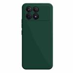 For Xiaomi Redmi K70 Pro Imitation Liquid Silicone Phone Case(Dark Green)