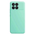 For Xiaomi Redmi K70 Pro Imitation Liquid Silicone Phone Case(Light Cyan)